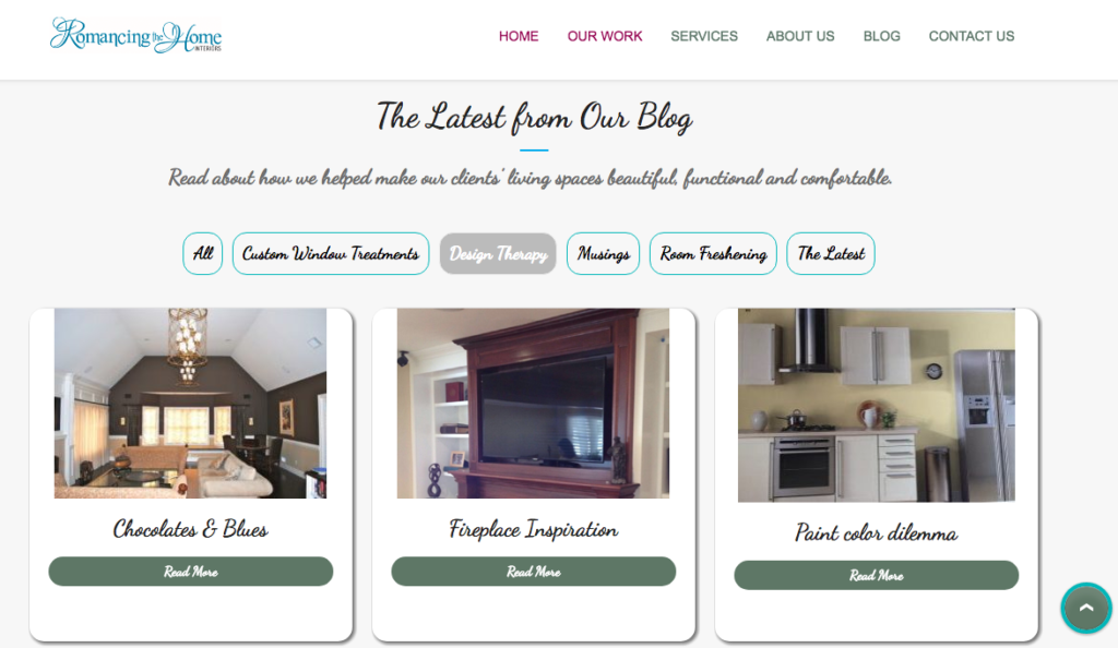 rthi home blog section